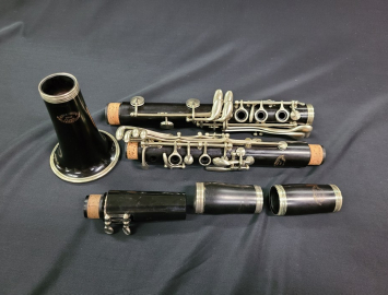 Evette & Schaeffer Modele Buffet-Crampon Bb Clarinet With Nickel Keys - #B5878